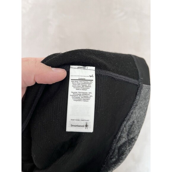 SmartWool Womens Diamond Peak Quilted Skirt Sz XS Black Gray Merino Wool - Picture 5 of 9